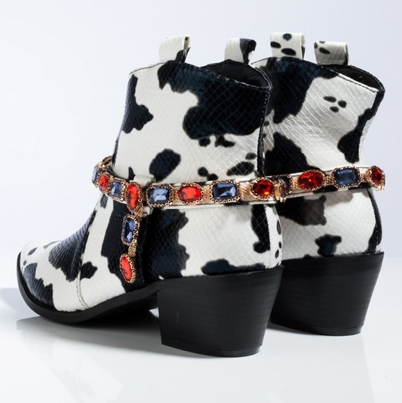 𝙇𝙖𝙨𝙩 𝙎𝙞𝙯 7💎🖤Gemstone Cowgirl Jewel Strap B - Picture 4 of 8